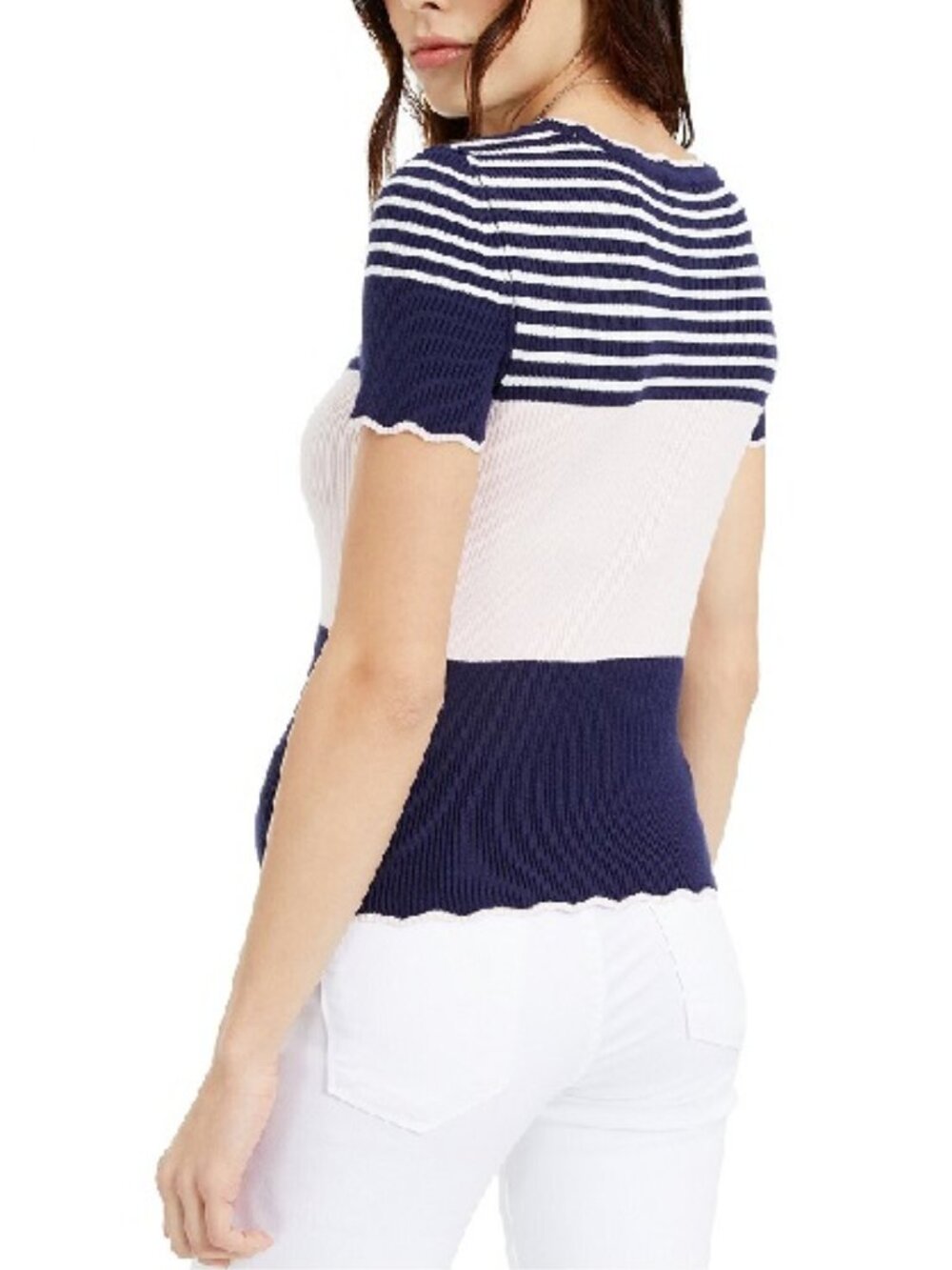 🇨🇦  Maison Jules London Printed Scalloped Top
